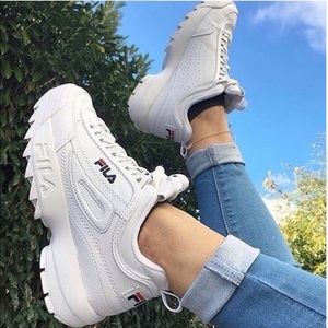 Fila Disruptors II (White)